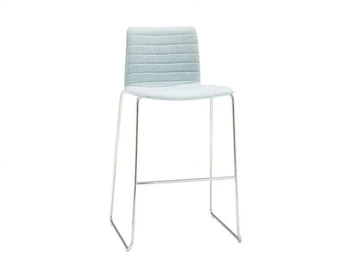 FLEX CHAIR BQ1312 - Sled base high barstool by Andreu World - view 3